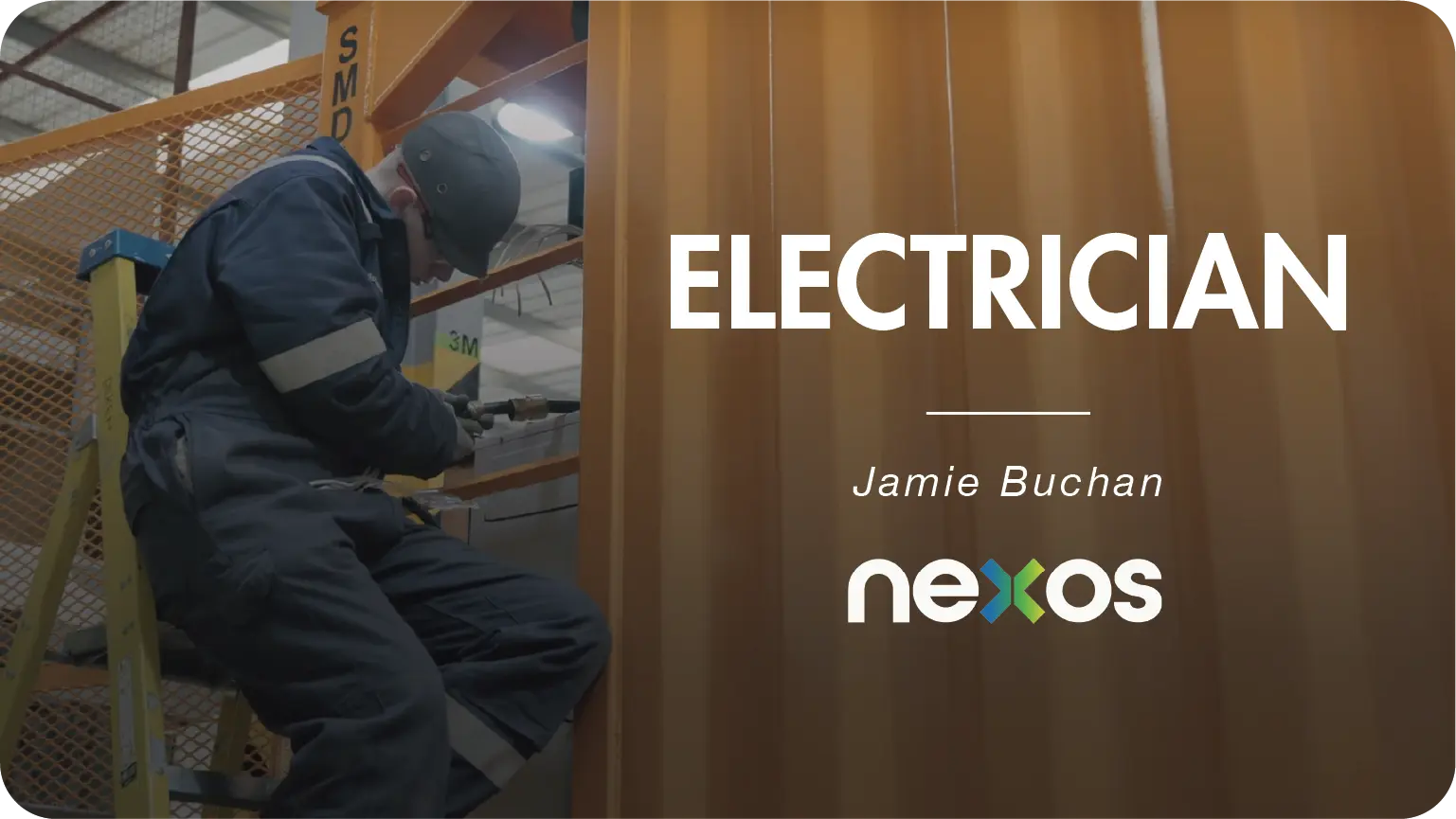 an electrician working on a container - electrician